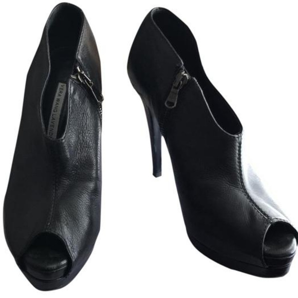 Peep toes booties - Picture 5 of 5